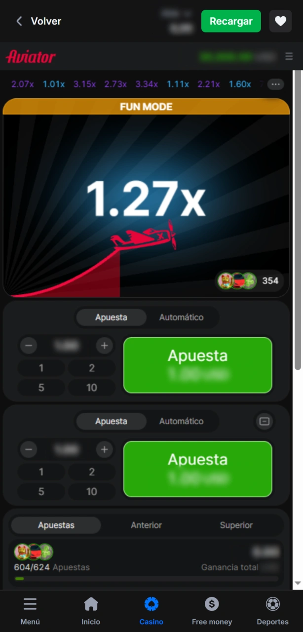 Configura tu apuesta ideal antes de iniciar la ronda en Aviator 1win.