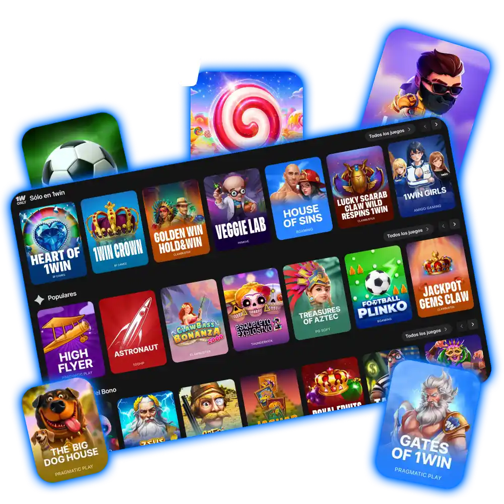Explora la sección de Casino de 1win para descubrir grandes premios.