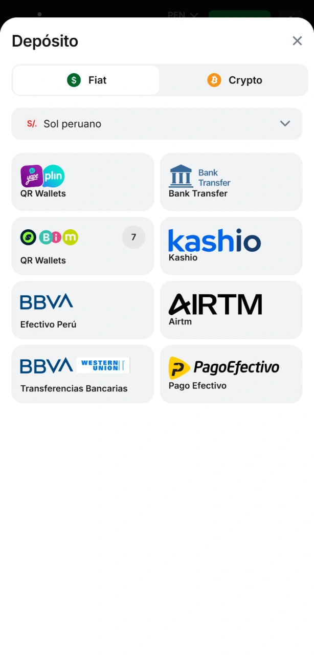 Completa tu perfil y realiza tu primer depósito tras el registro en 1win.
